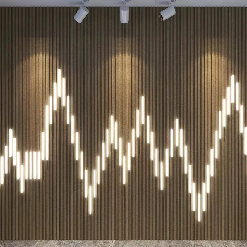 Waterproof Energy Saving LED Strip Light For WPC Louvers Wall Panel